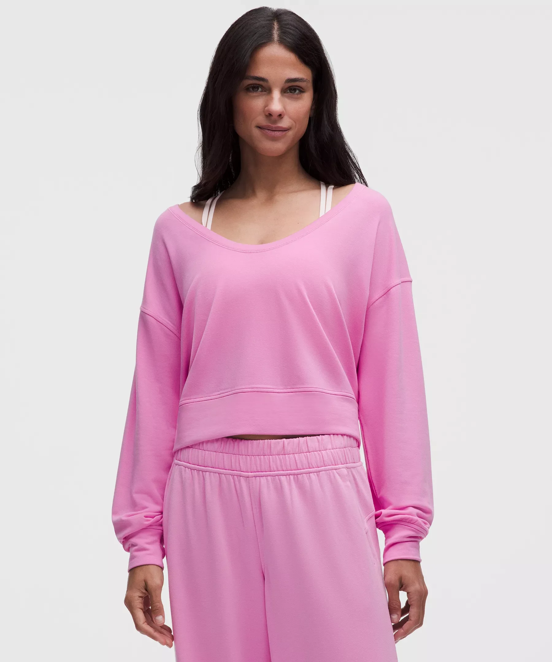 BeCalm Scoop-Neck Pullover - 1
