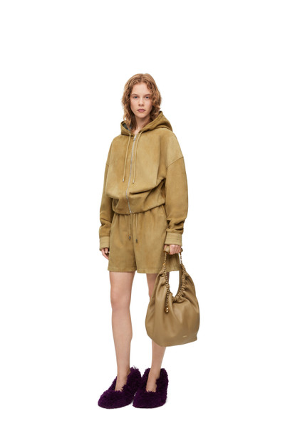 Loewe Shorts in suede outlook