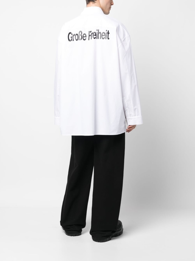 032c embroidered-logo cotton shirt outlook