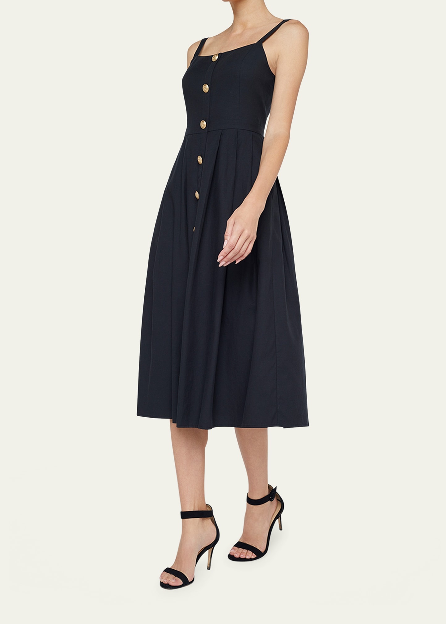 Esmeralda Sleeveless Midi Dress - 4