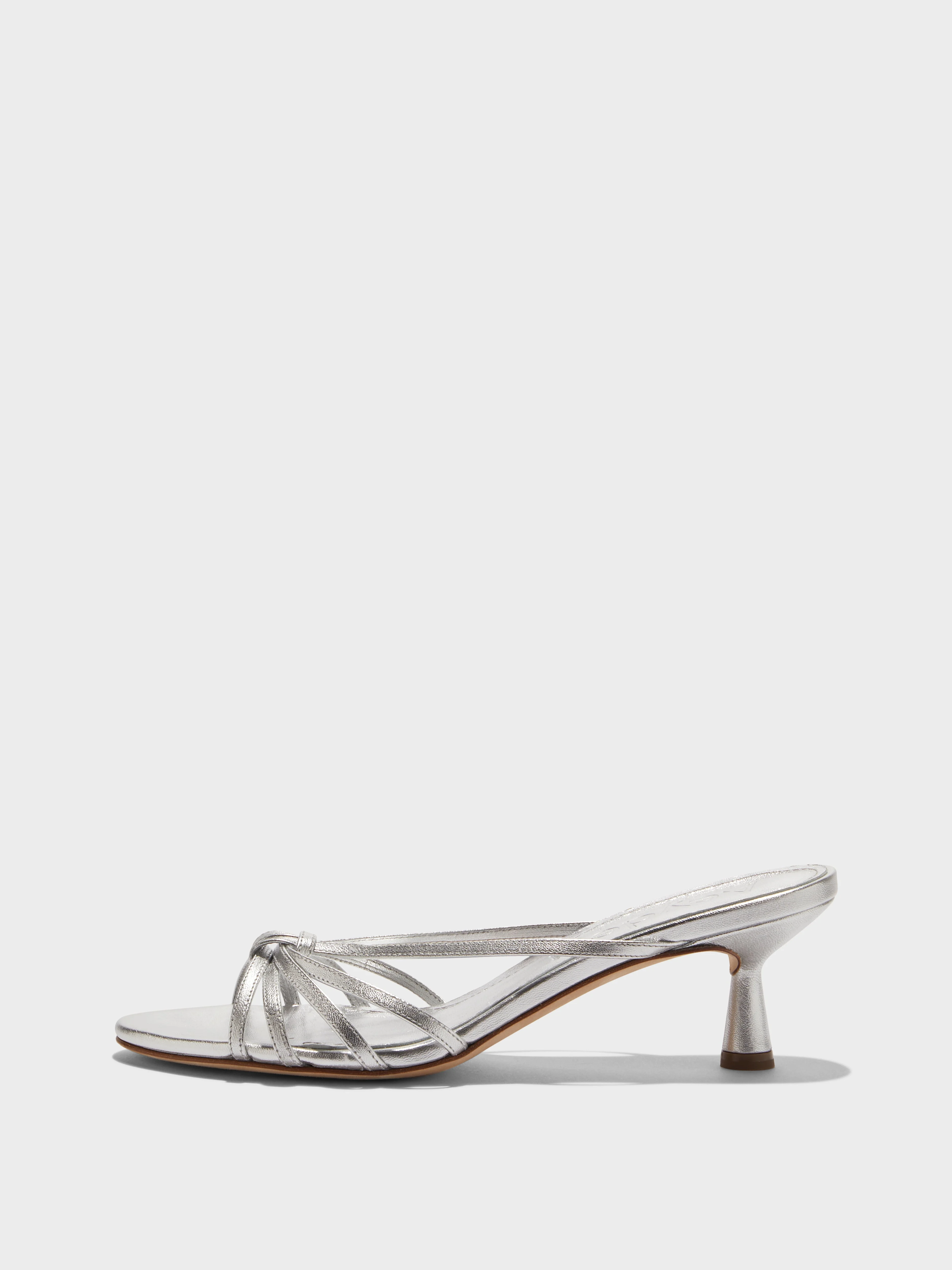 Abby Leather Mules - 1