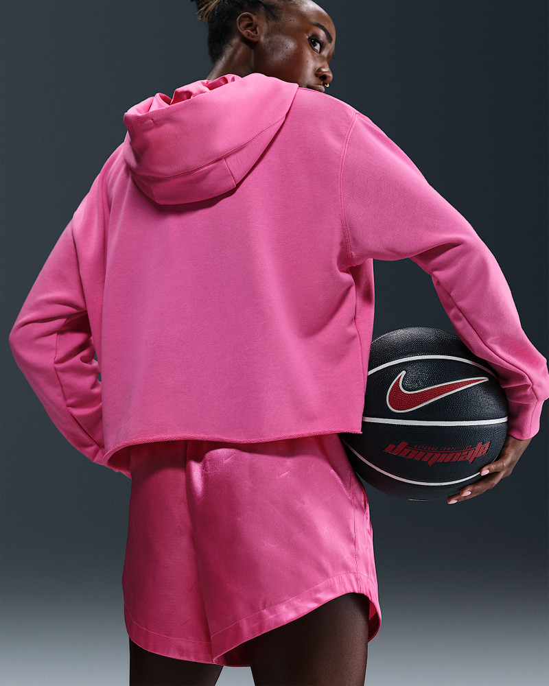 Nike A'ja Wilson Women's Oversized Cropped Basketball Hoodie outlook