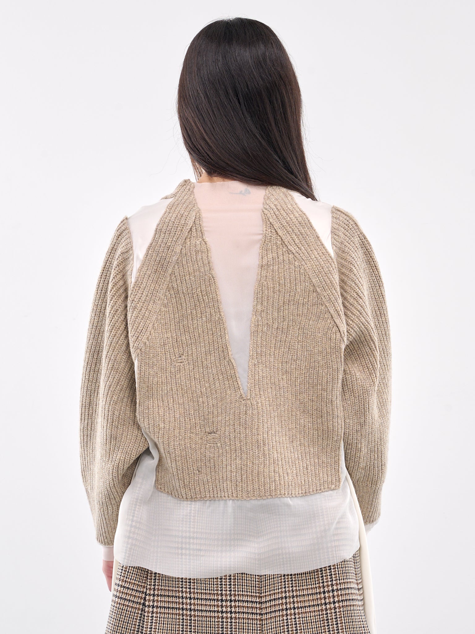 Paneled Sweater - 3