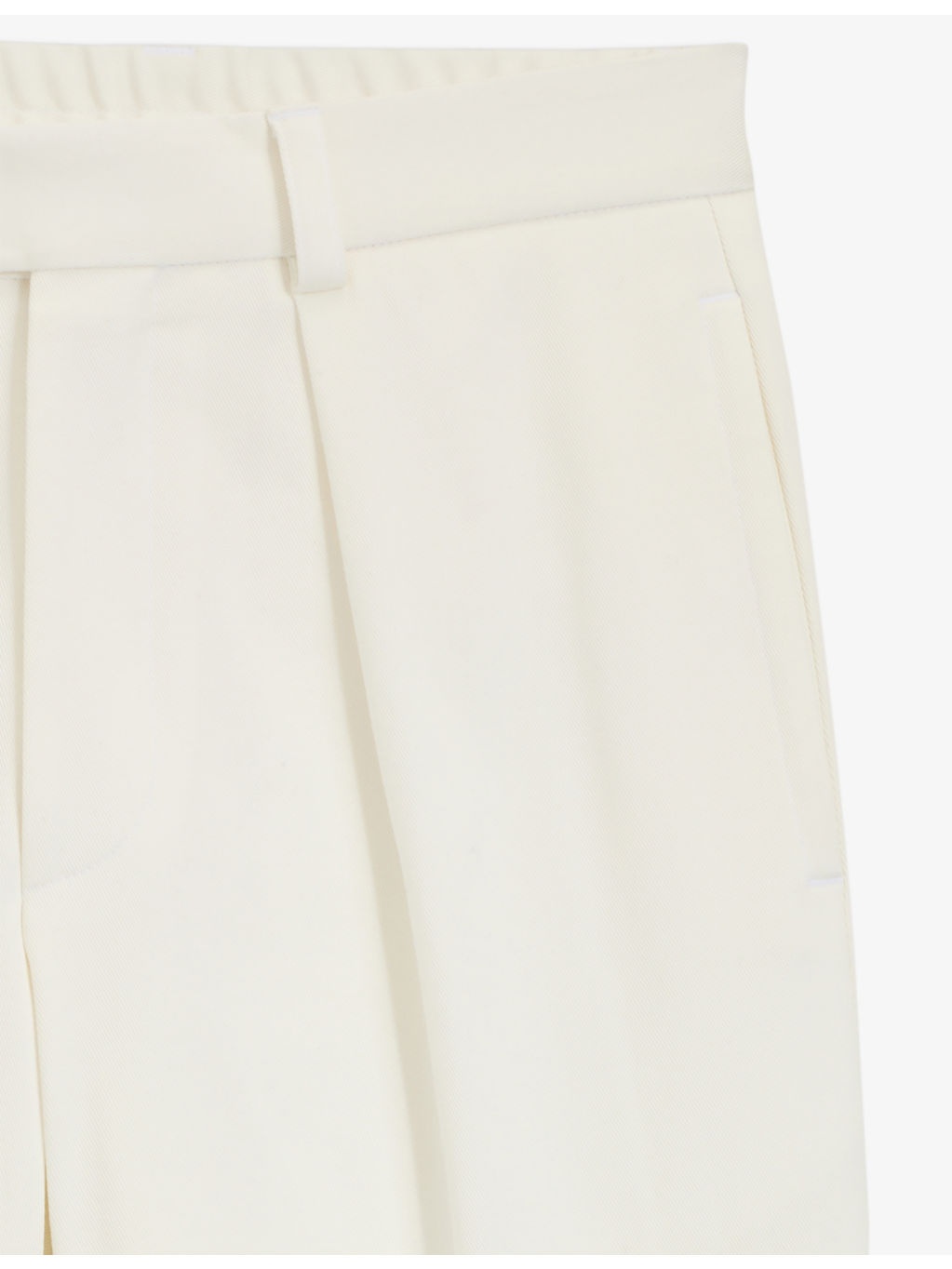 Beckham X BOSS Tailored Straight-Leg Stretch-Cotton Trousers - 6