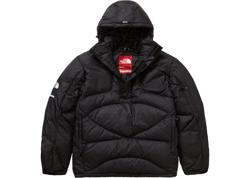 Supreme Supreme The North Face 800-Fill Half Zip Hooded Pullover Black outlook