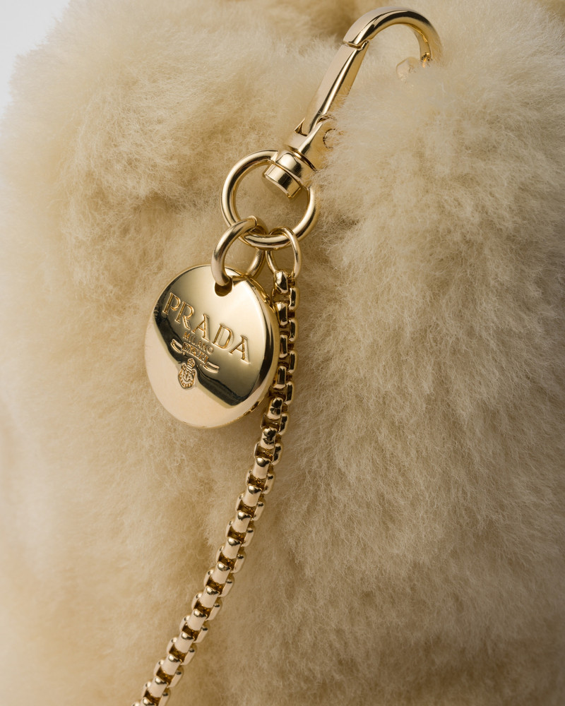 Sheepskin mini pouch 5