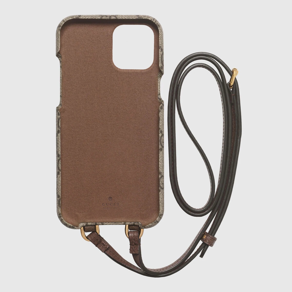 Ophidia case for iPhone 15 Pro Max in beige and ebony Supreme