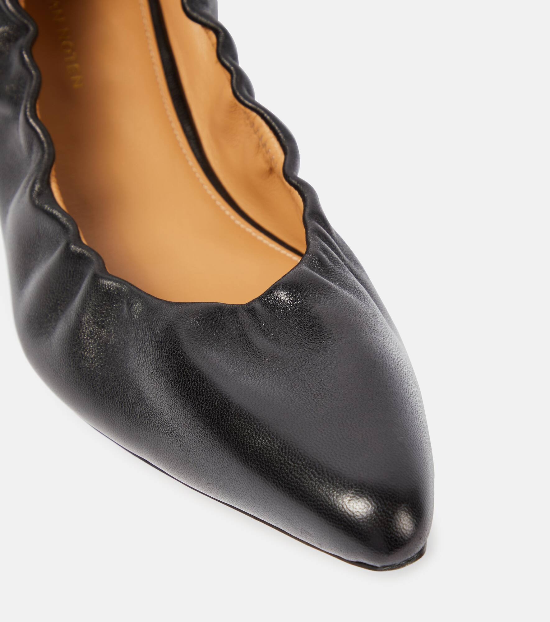 Leather ballet flats - 6