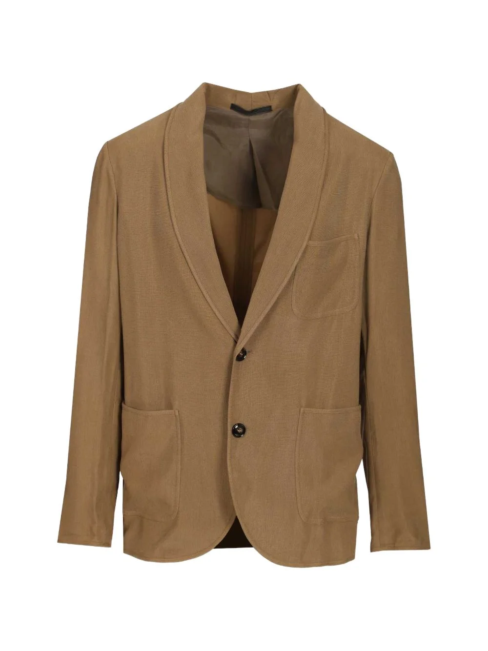 notched pocket blazer - 1