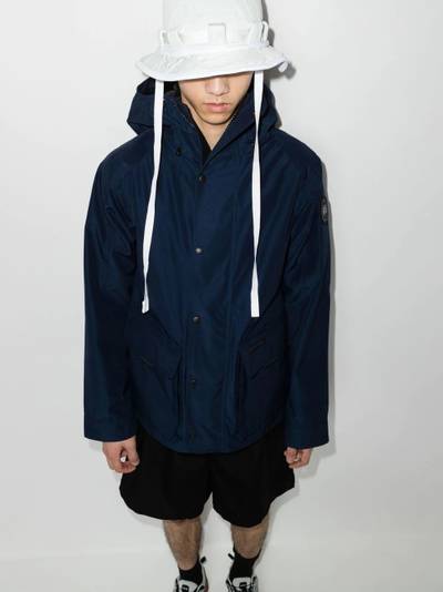 Canada Goose Lockeport logo-patch windbreaker outlook