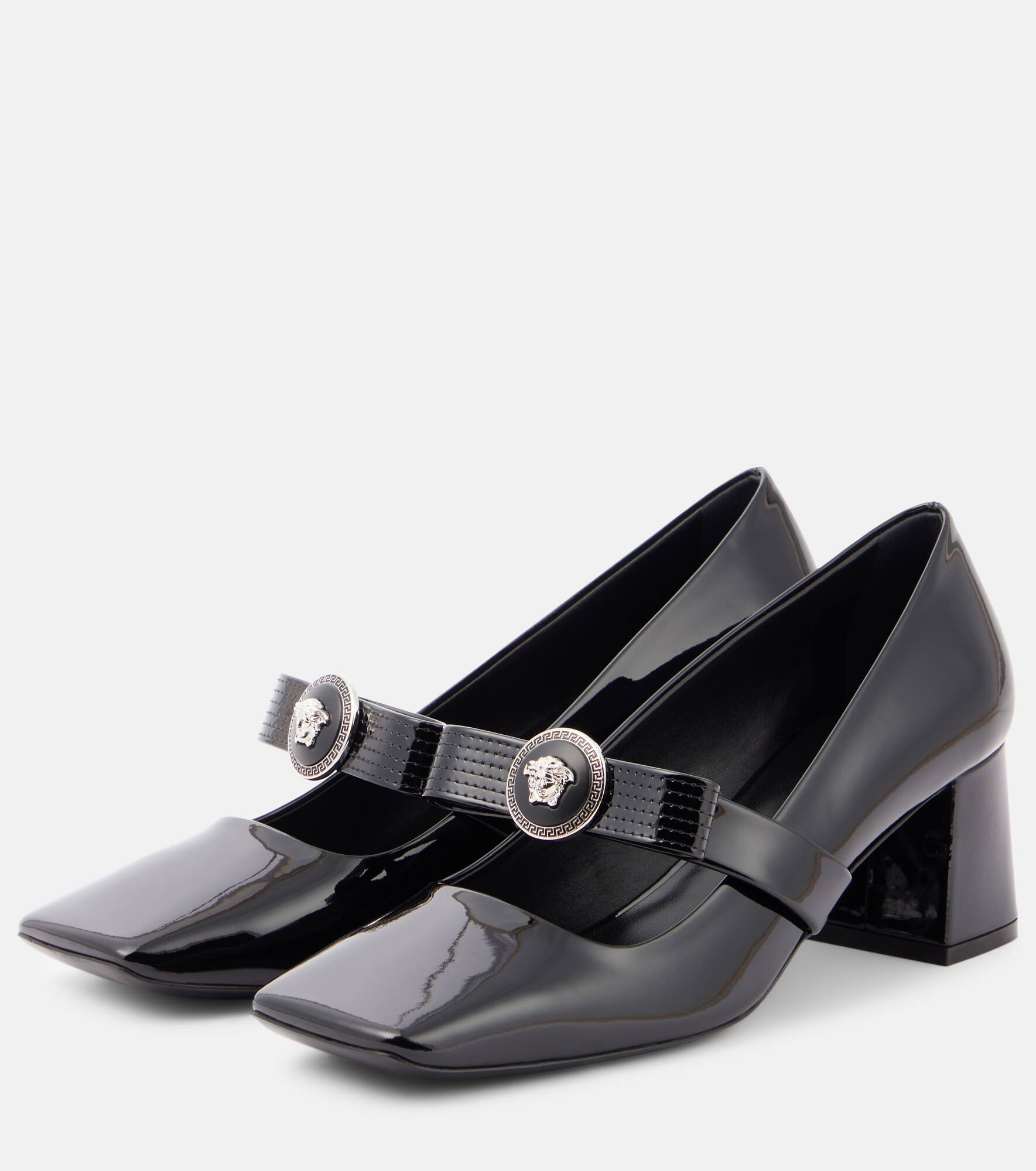 Gianni Ribbon 55 leather pumps - 5