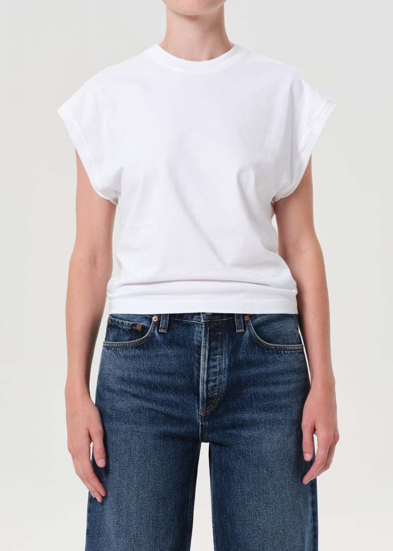 MEG TEE IN WHITE 1