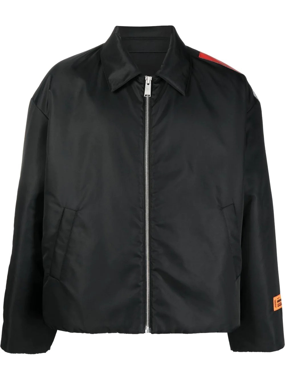 Security-uniform tape-detail jacket - 1