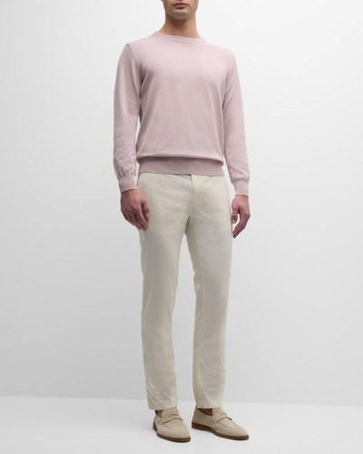 Canali Men's Cotton Crewneck Sweater outlook