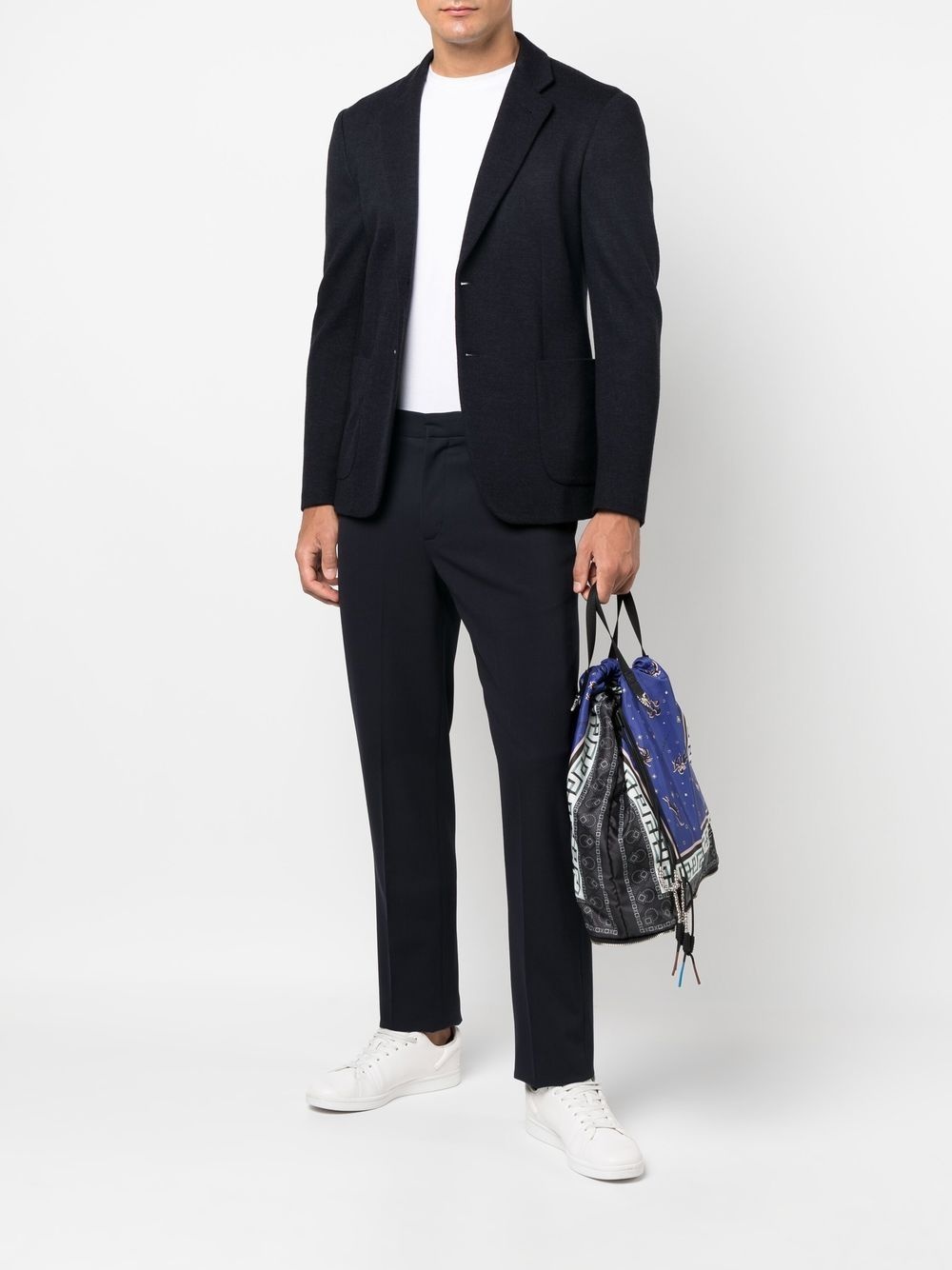 single-breasted tailored blazer - 2