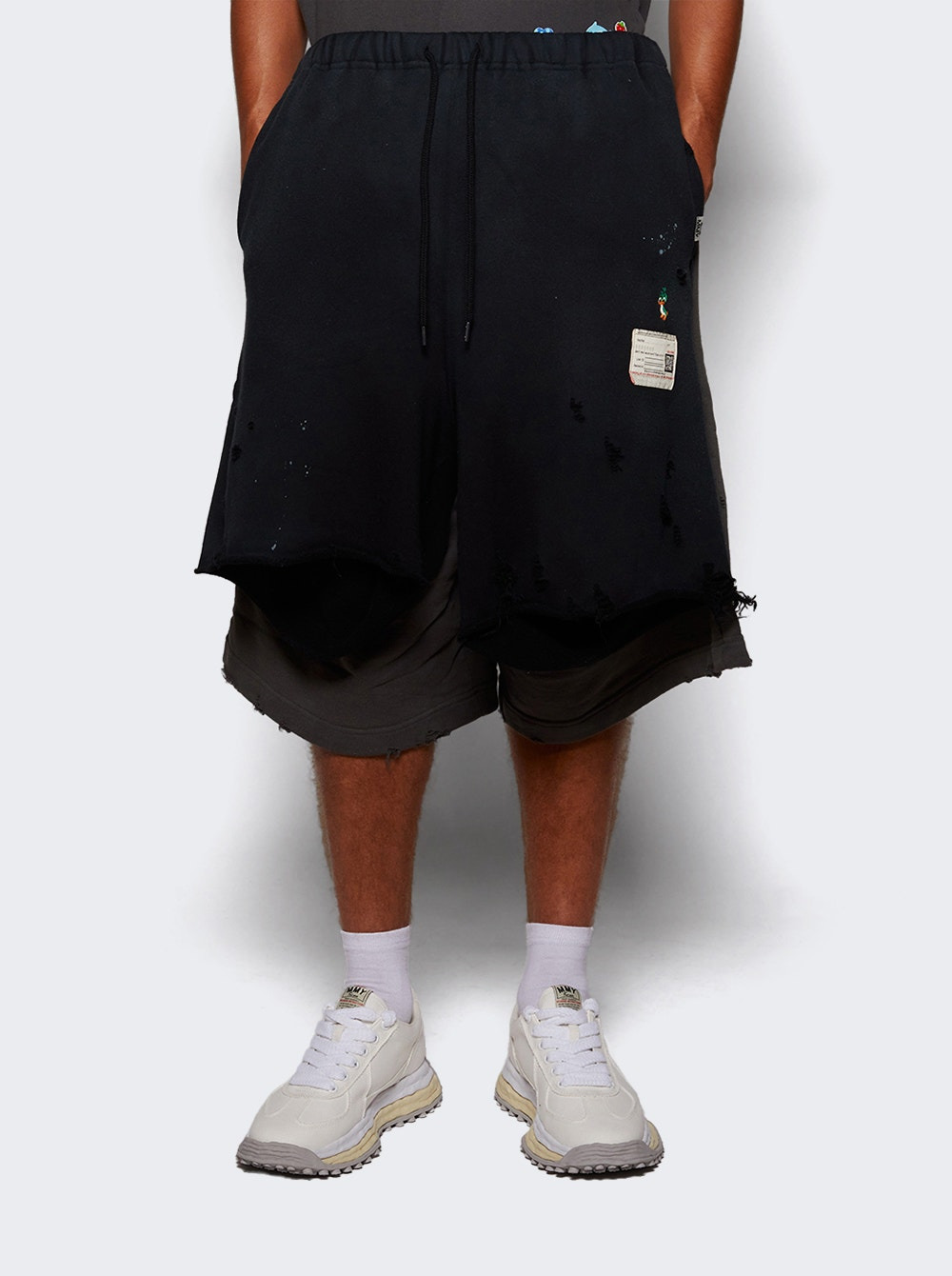 Four Legs Shorts Black - 2
