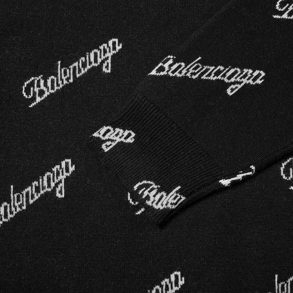 Balenciaga Script Logo Crew Knit - 3