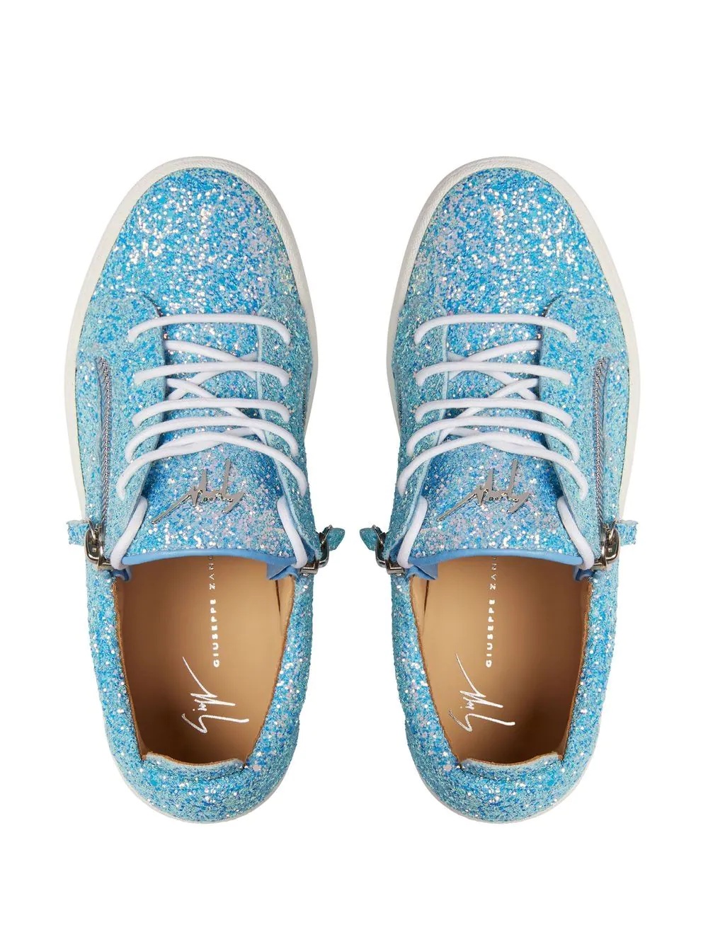 Gail glitter low-top sneakers - 4
