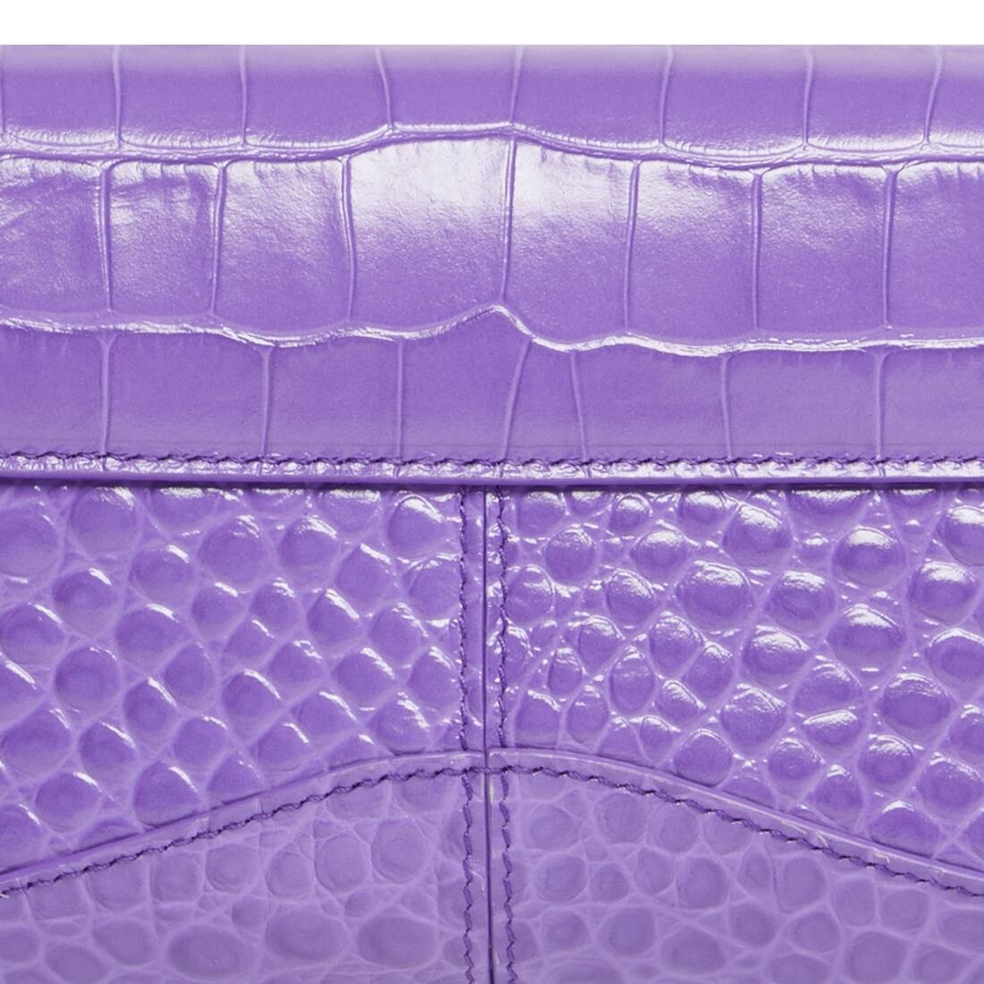 xx small flap bag crocodile embossed - 7