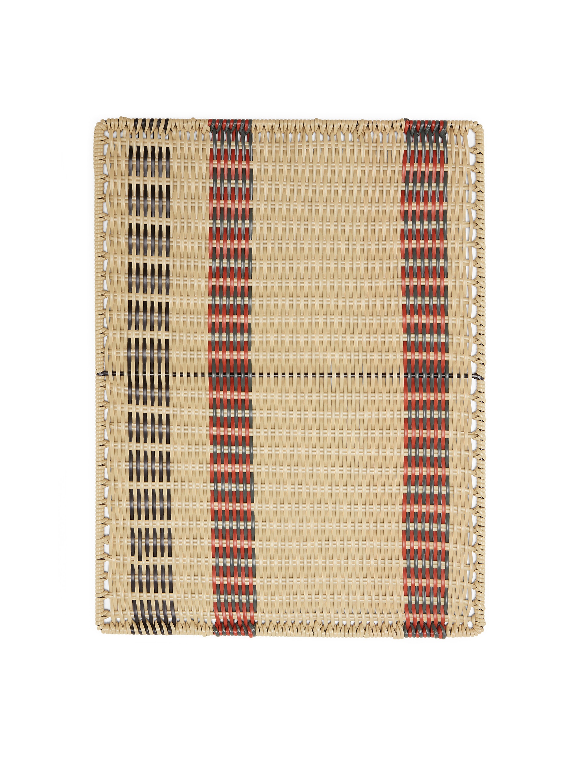 MARNI MARKET RECTANGULAR PLACEMAT WITH MULTICOLOR STRIPED MOTIF - 2