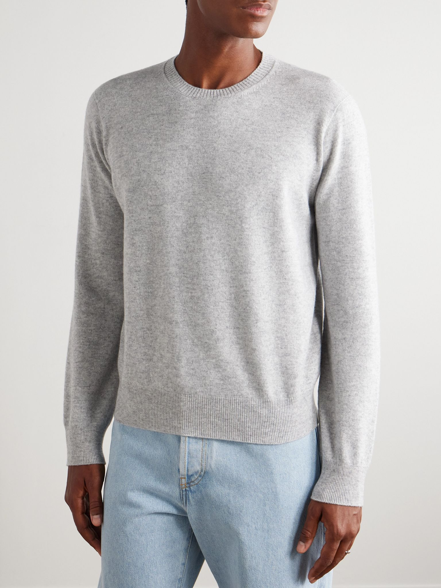 Cashmere Sweater Gray - 3