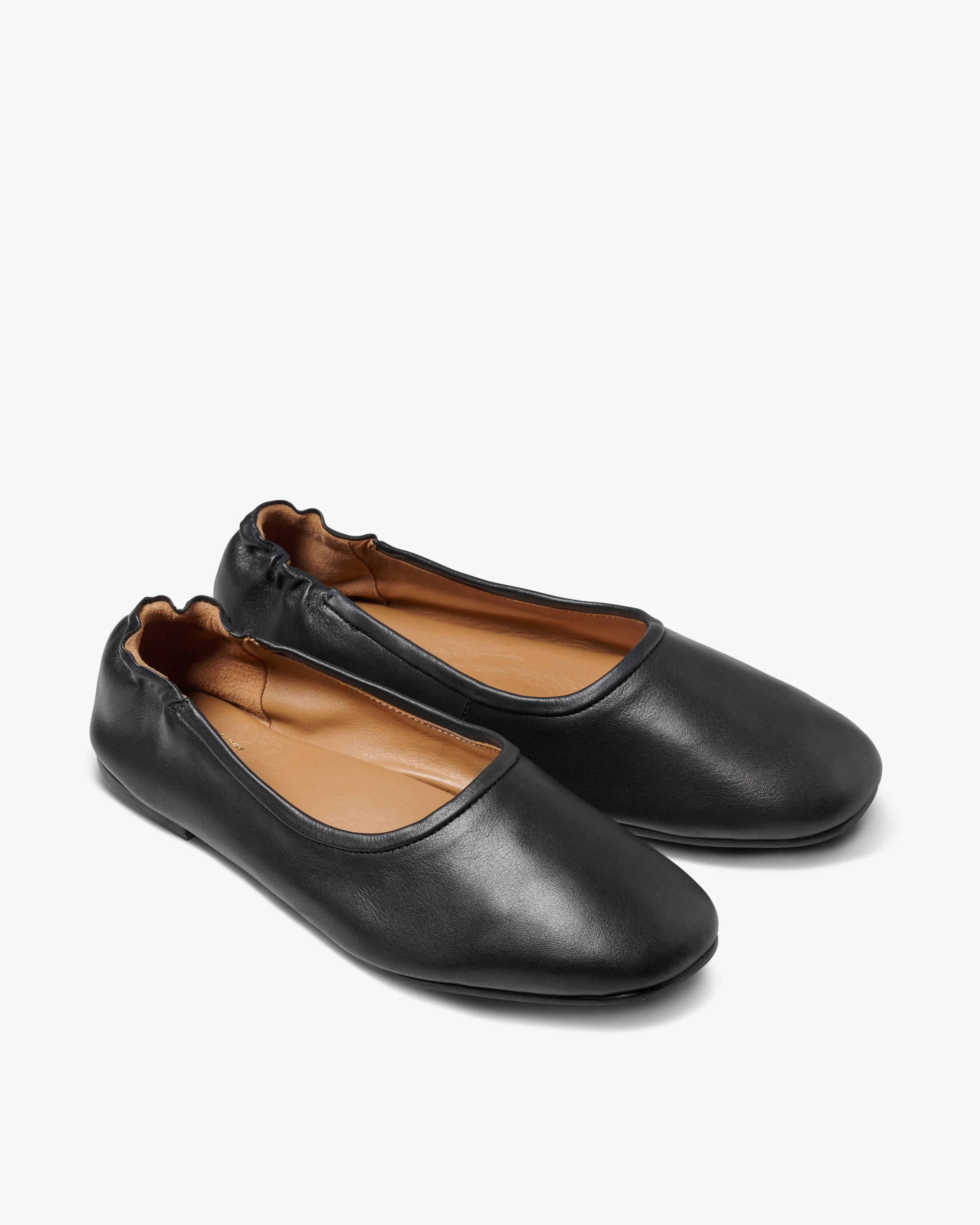 Swan Leather Ballet Shoe - 1