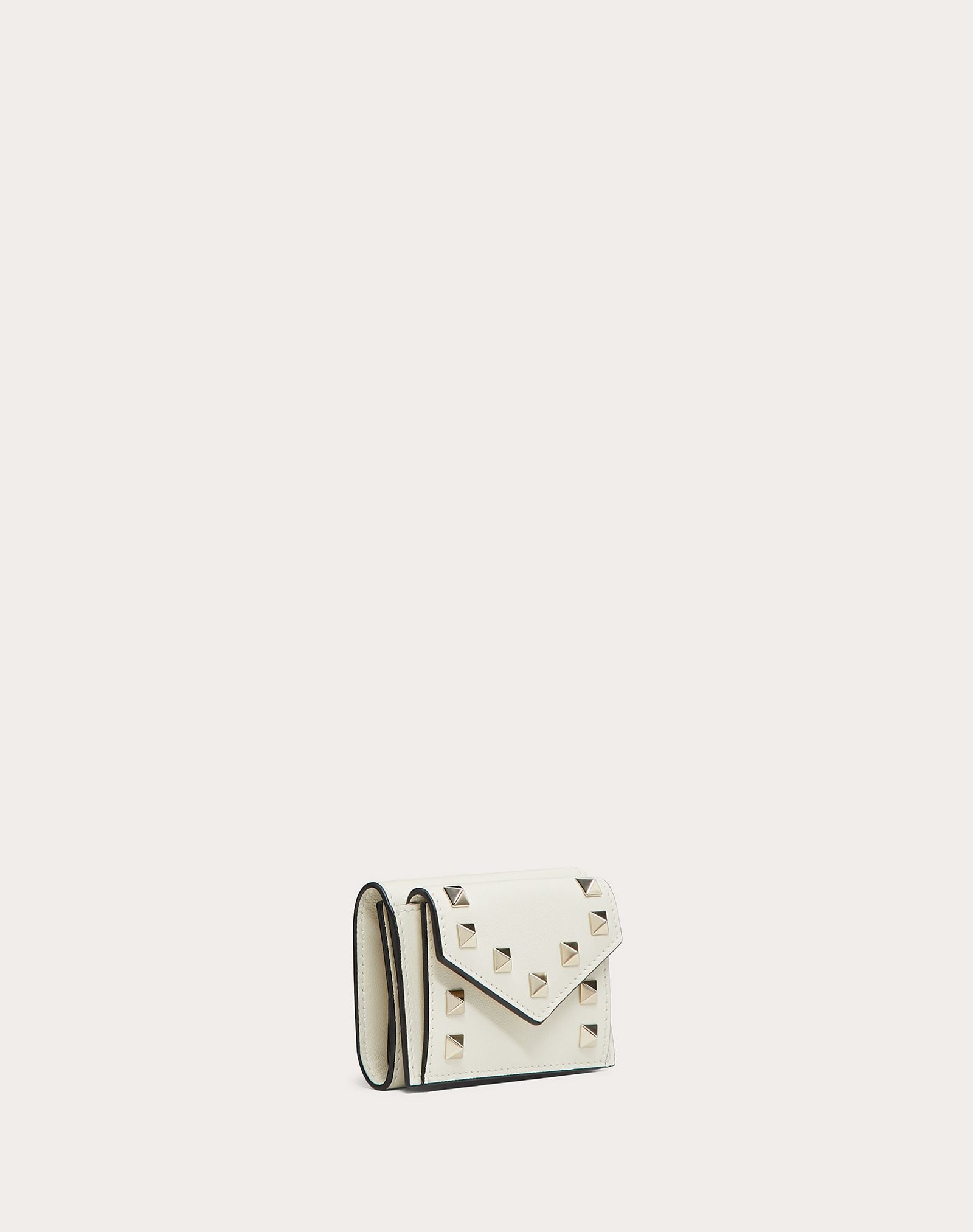 SMALL ROCKSTUD CALFSKIN WALLET - 4