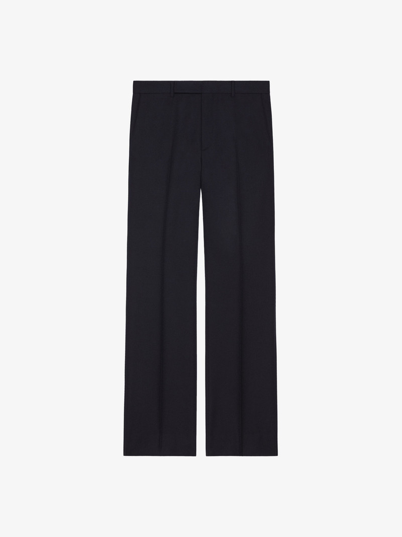 SLIM FIT TAILORED PANTS IN WOOL - 1