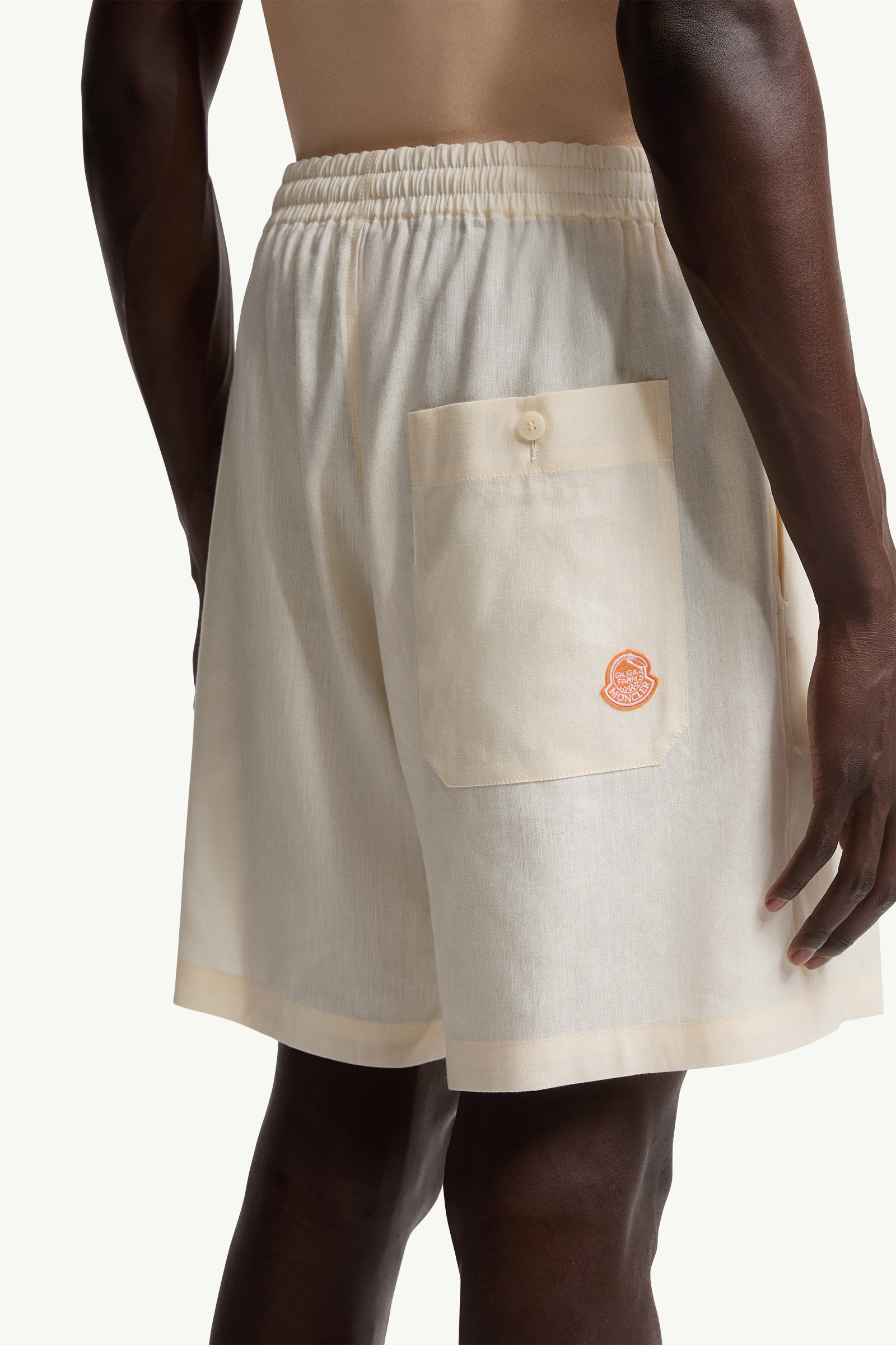 Moncler x Gilga Farm by Donald Glover Linen Blend Shorts - 6