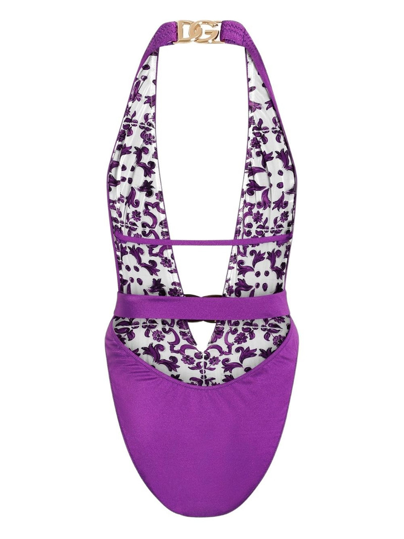 DG logo-plaque swimsuit 3