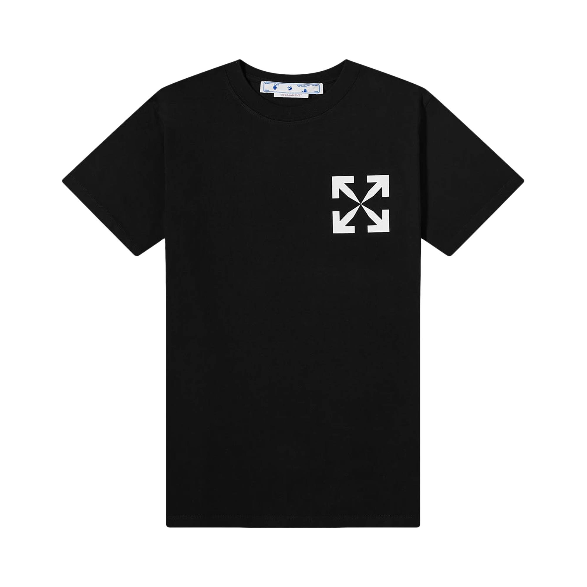 Off-White Single Arrow Slim Short-Sleeve Tee 'Black/White' - 1