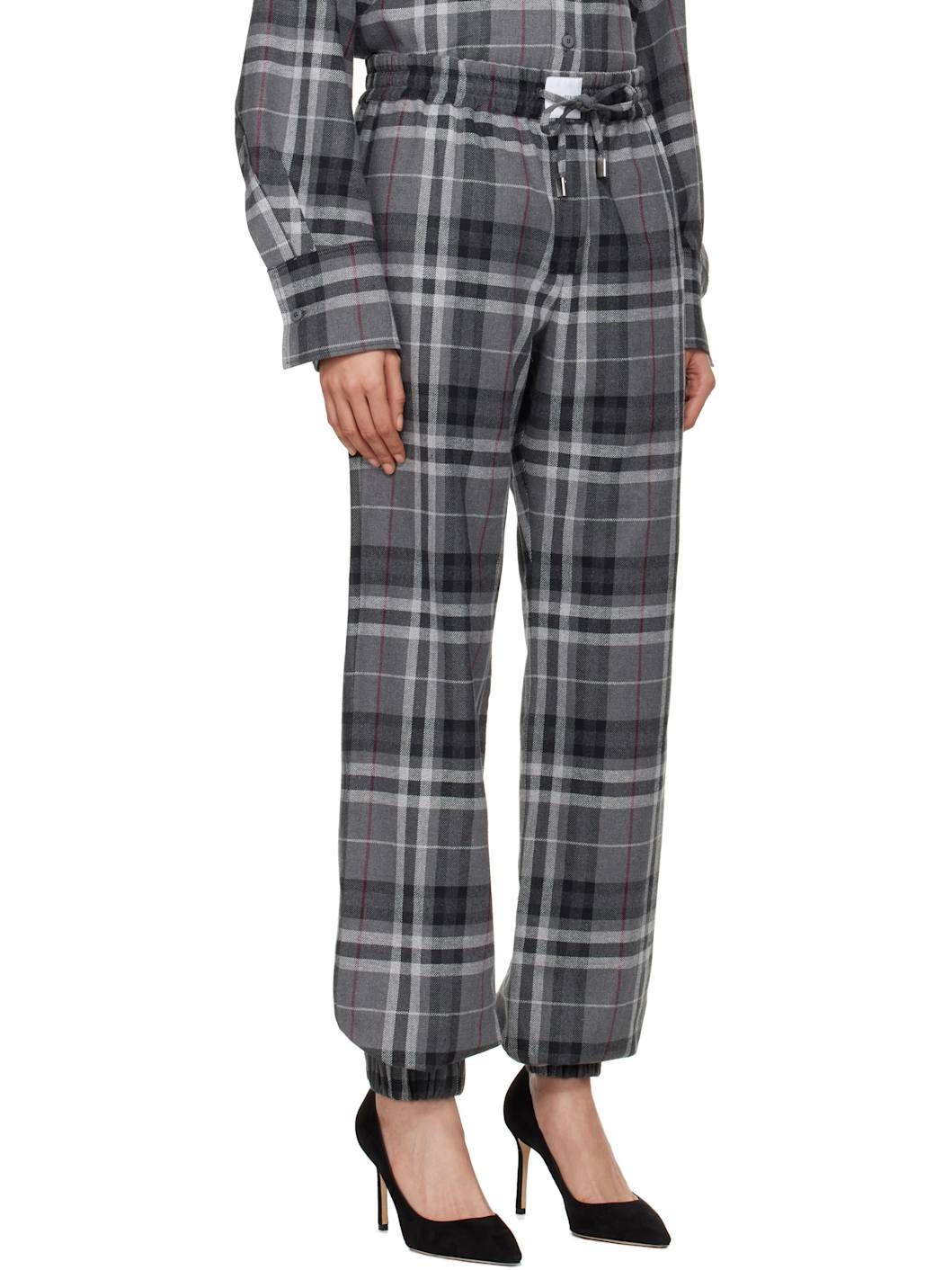 Gray Long Trousers - 2