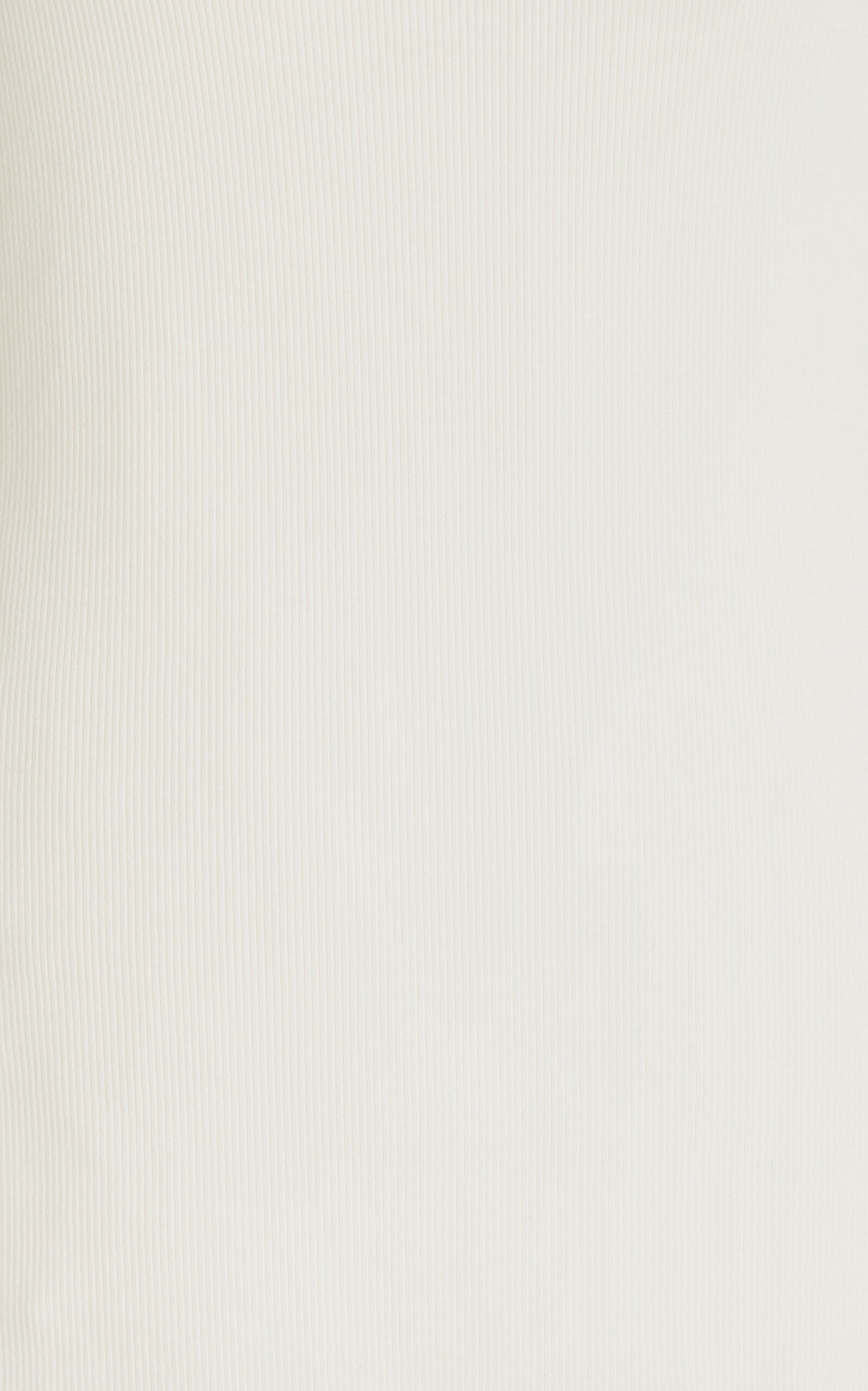 Long Sleeve Cotton-Blend Top white - 5