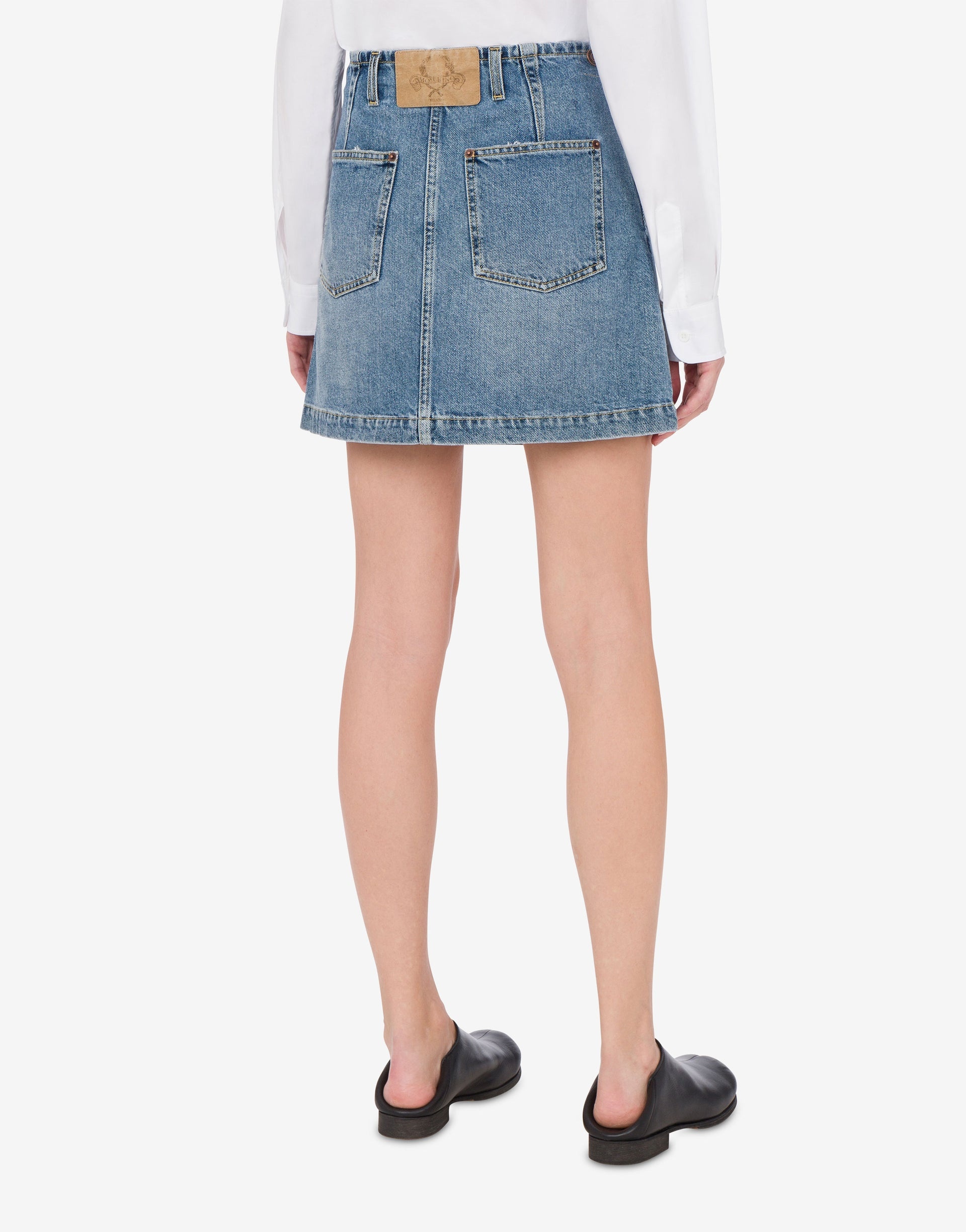 DENIM MINI SKIRT LAUREL CROWN LABEL - 2