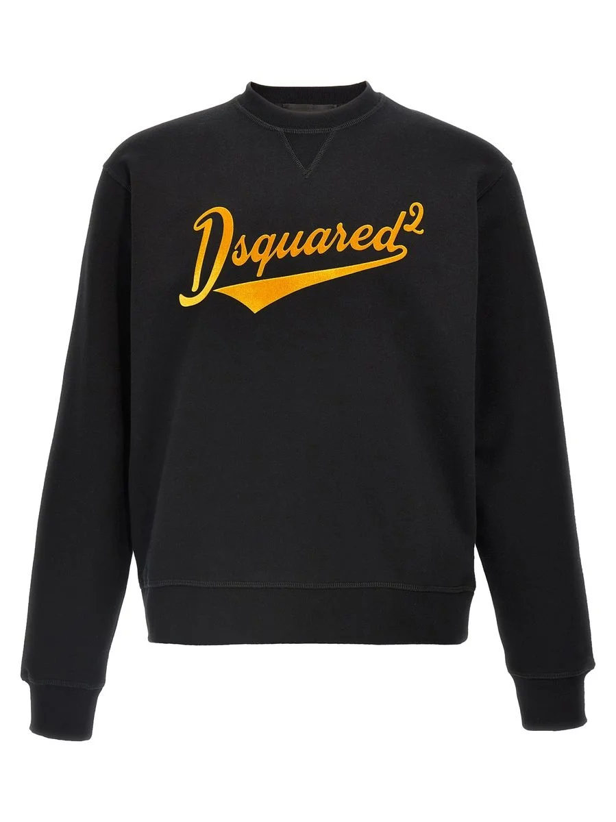 Dsquared2 "Cool Fit Velvet Logo" Sweatshirt - 1