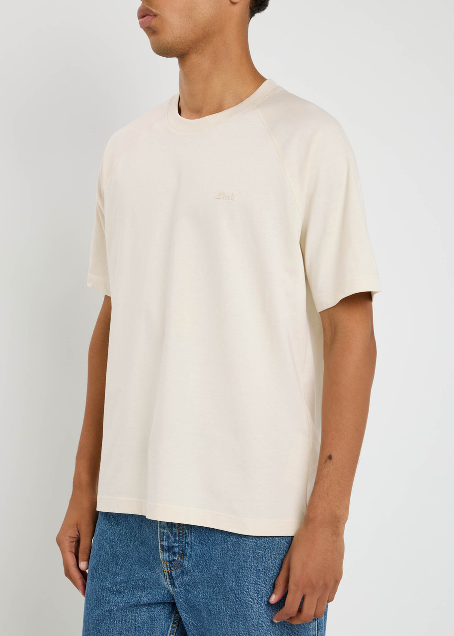 Ami Paris Logo-embroidered Cotton T-shirt - 2