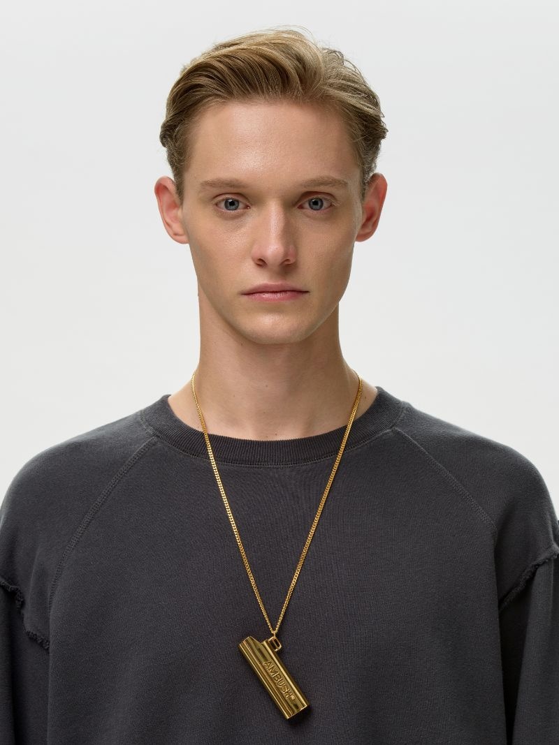 SS21 LOGO LIGHTER CASE NECKLACE - 2