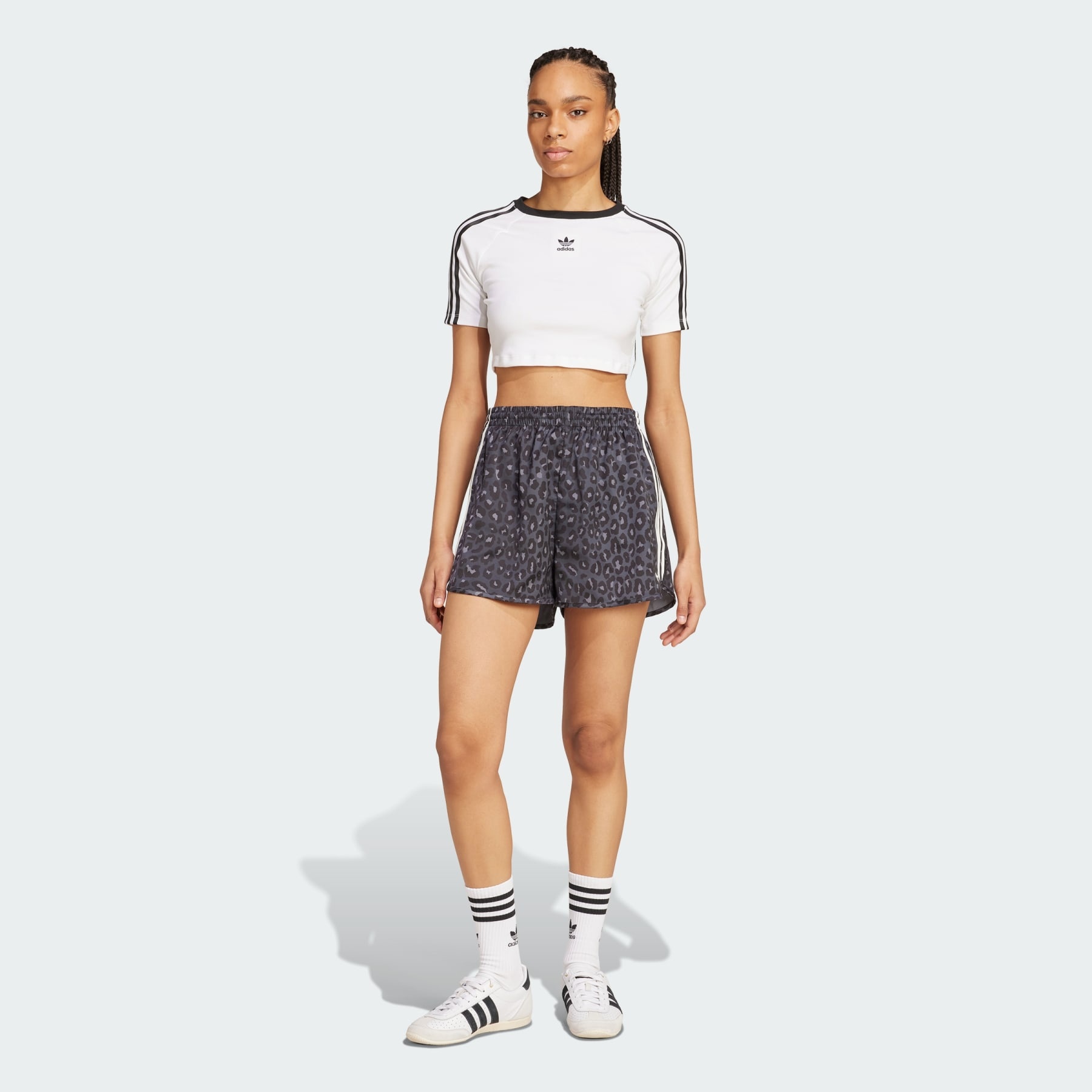 adidas Originals Satin Shorts - 4