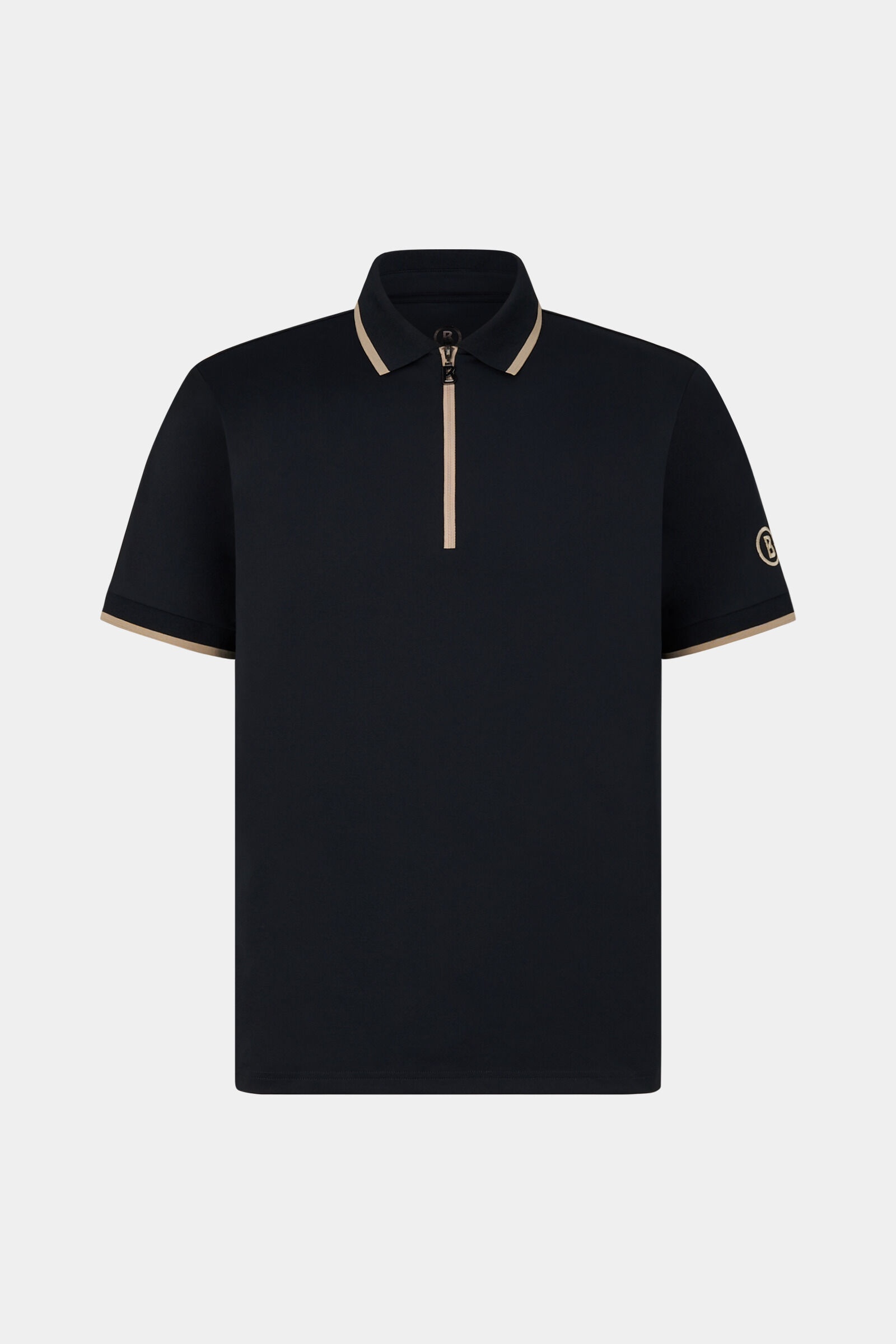 Cody Functional polo shirt in Black - 1