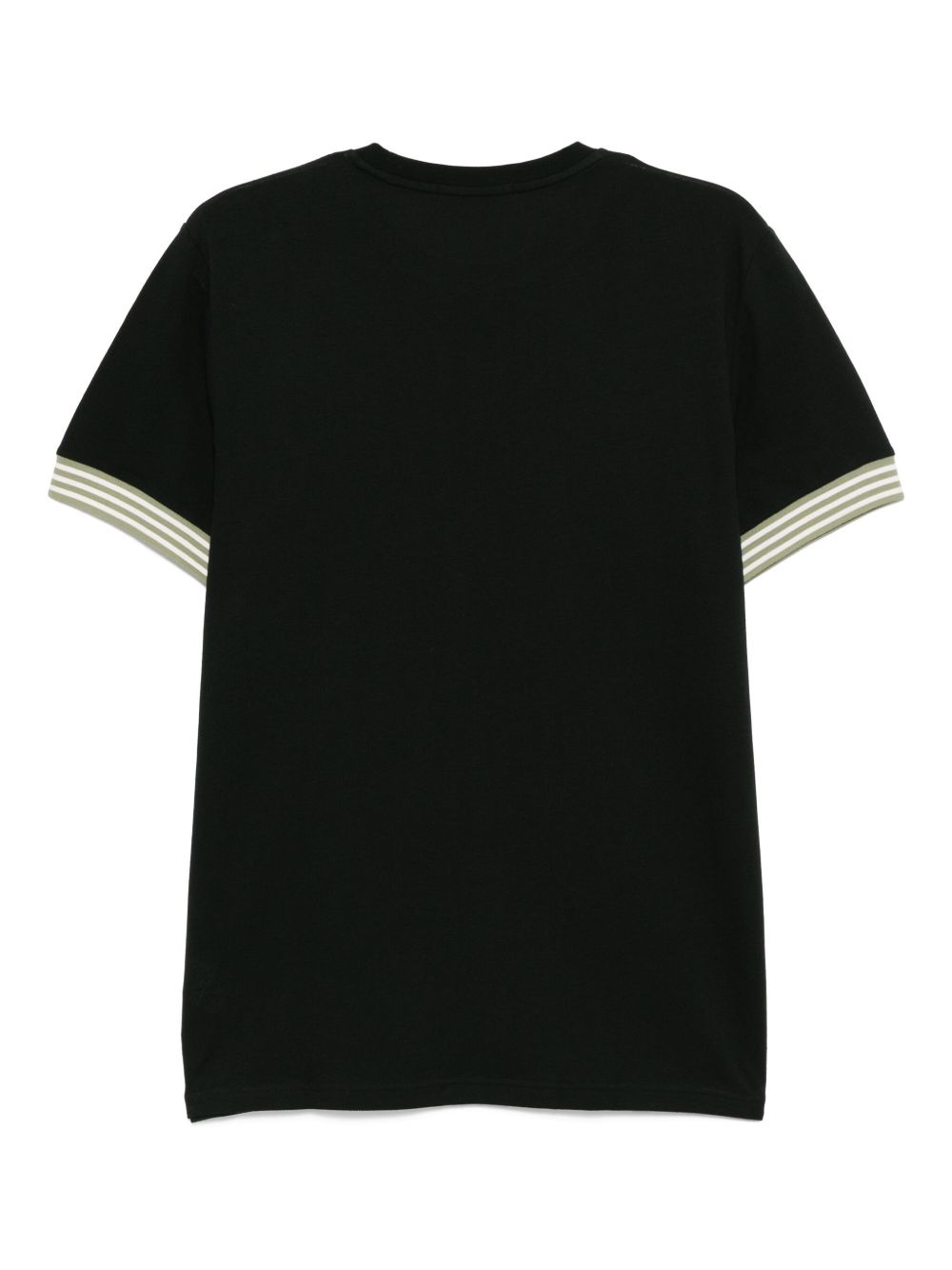 striped-cuffs T-shirt - 2