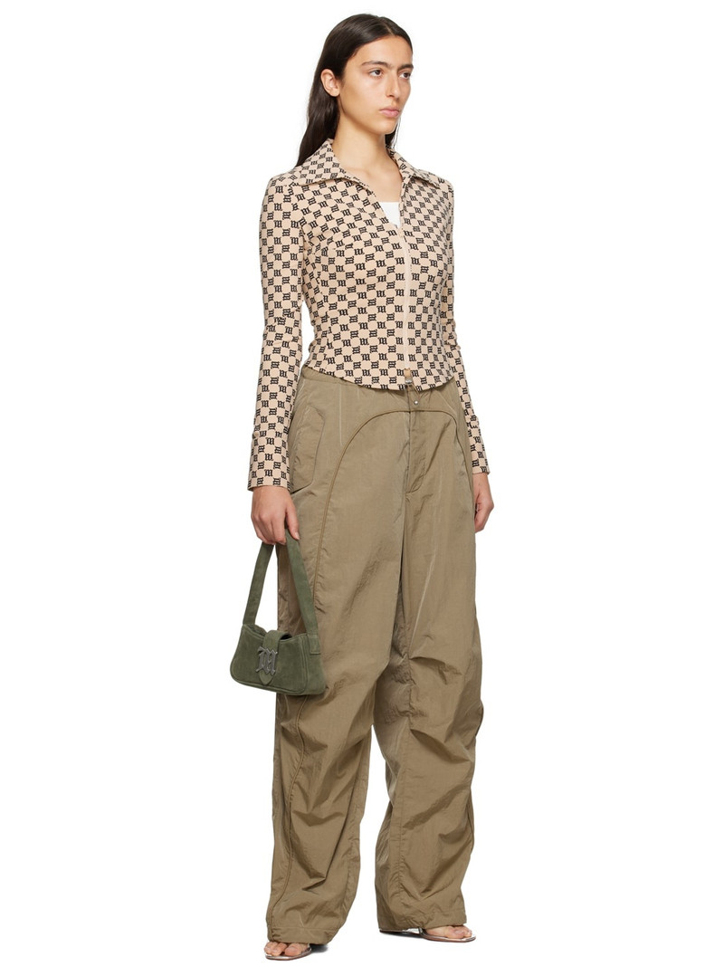 MISBHV Beige Monogram 90's Shirt outlook