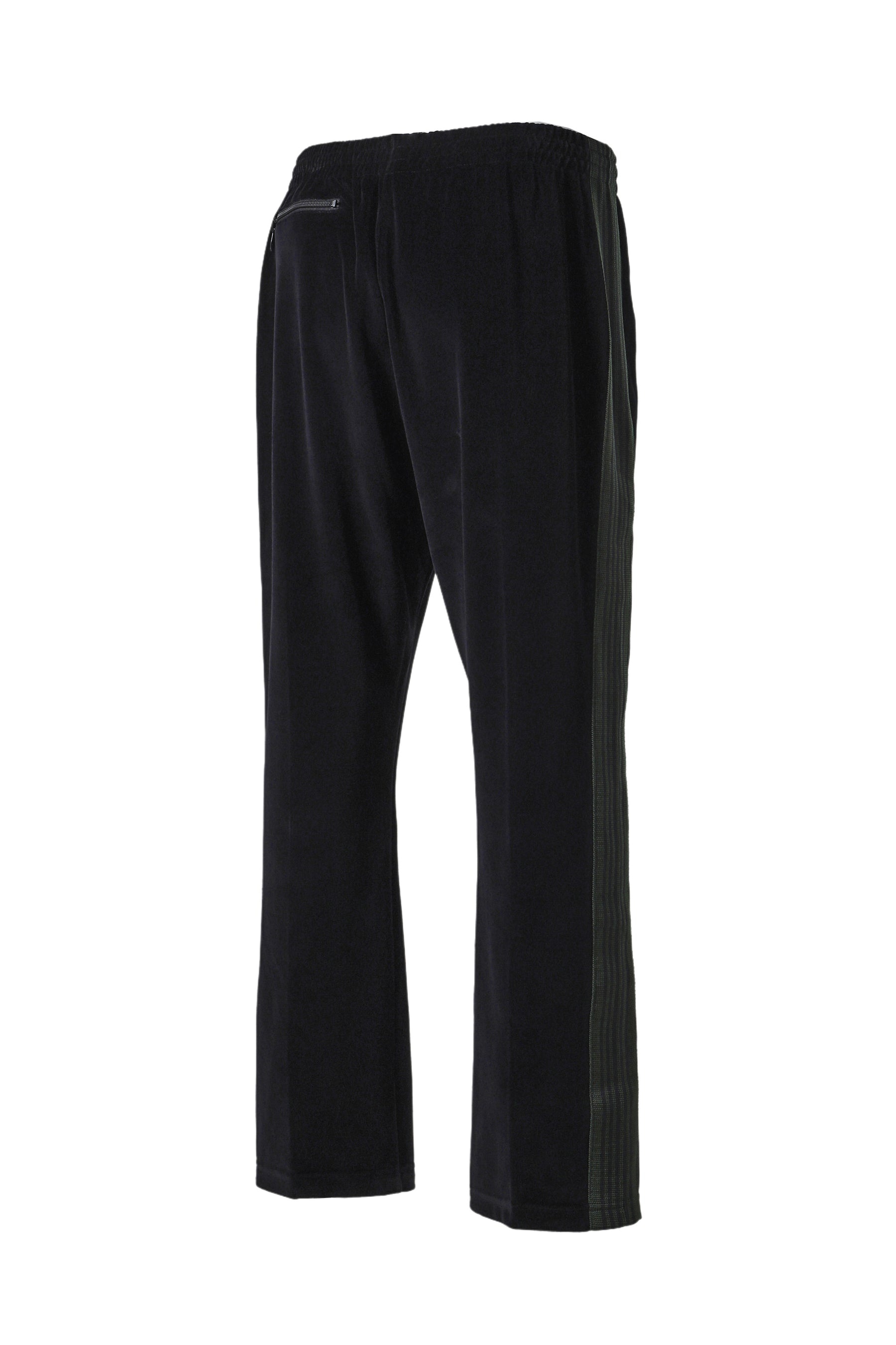 NARROW TRACK PANT - C/PE VELOUR / BLK - 5