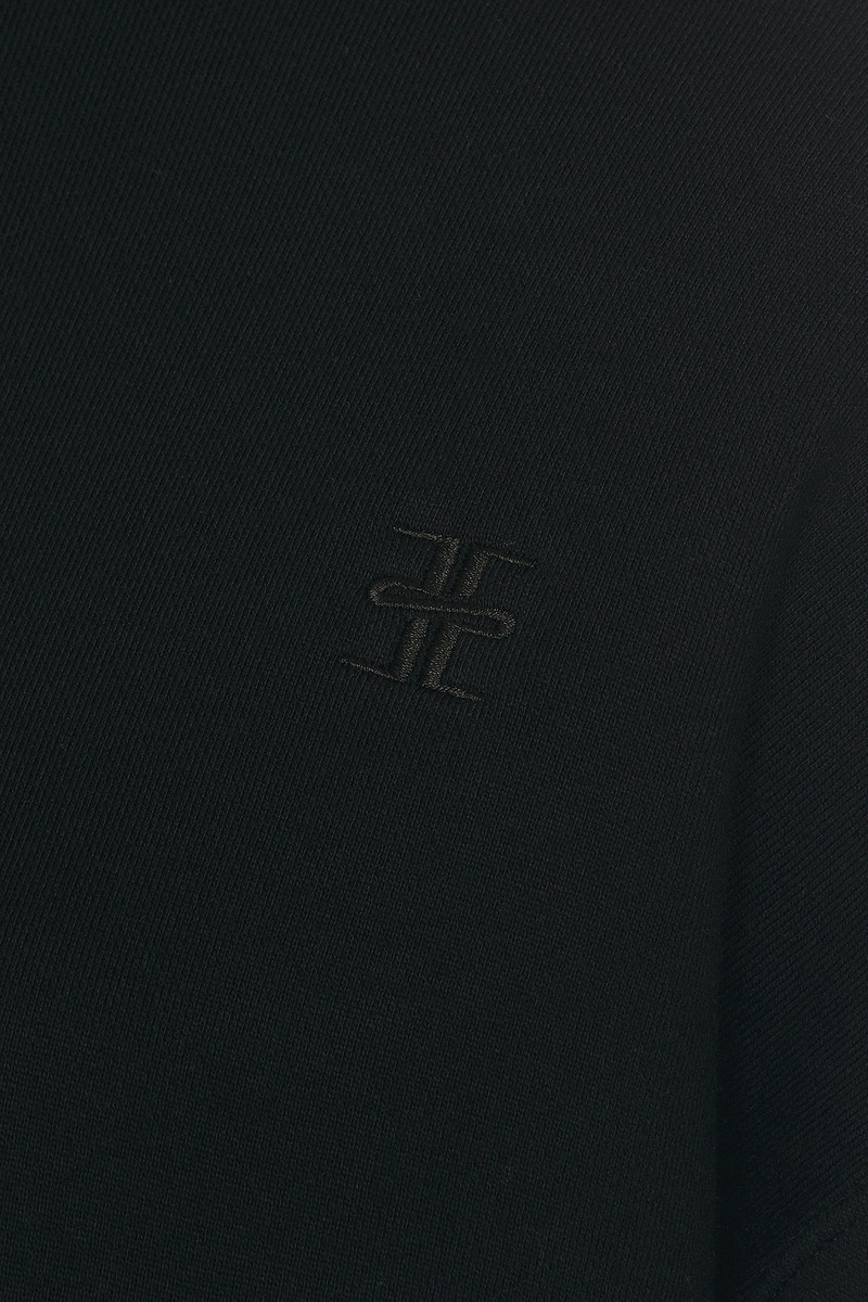 ÉTERNE Oversized Half Zip Sweatshirt outlook