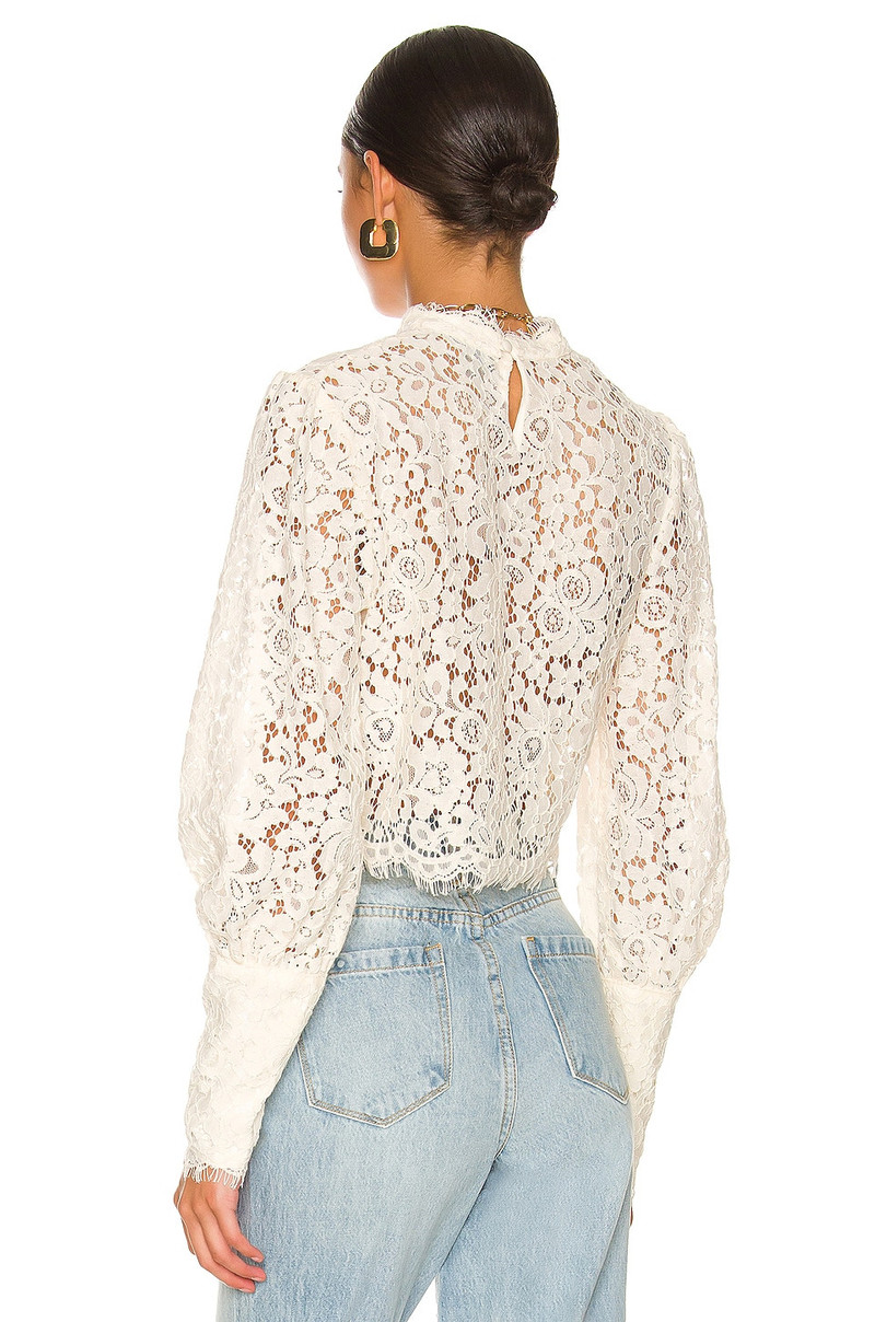 BARDOT Georgia Lace Top outlook