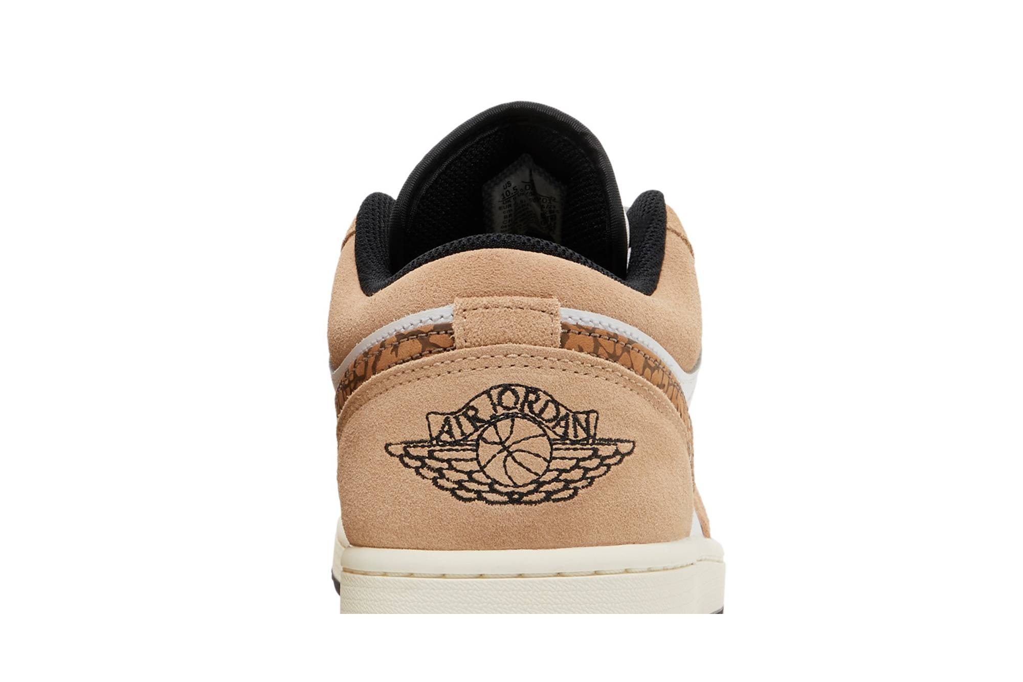 Air Jordan 1 Low SE 'Brown Elephant' - 7