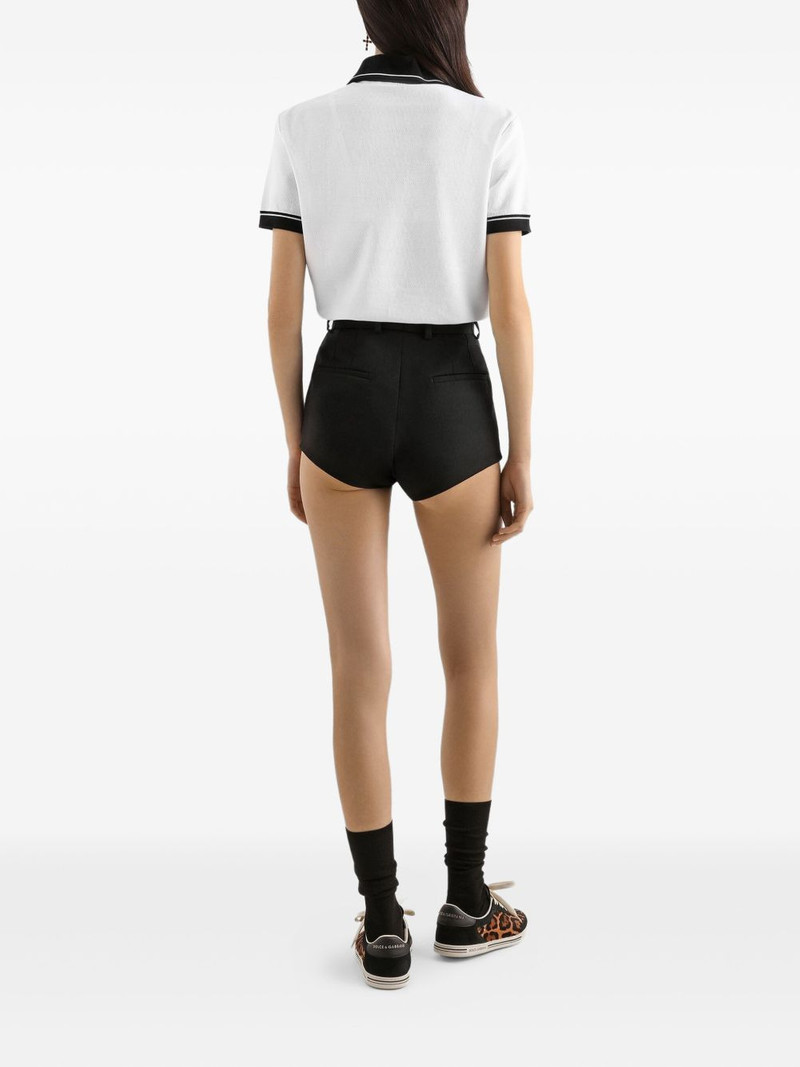 embroidered-logo polo top 3