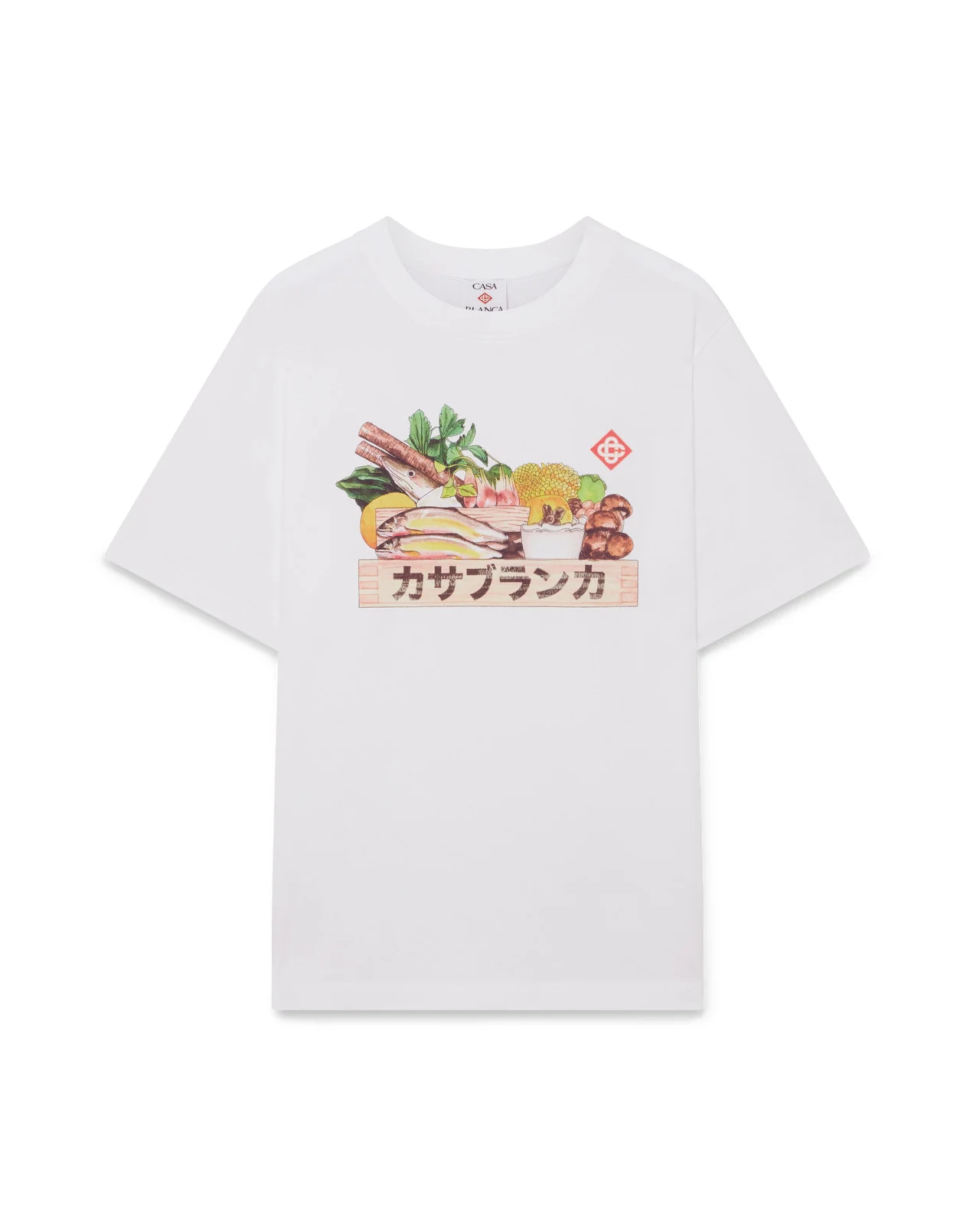 Ingredients Short Sleeve T-Shirt | Casablanca Paris - 1