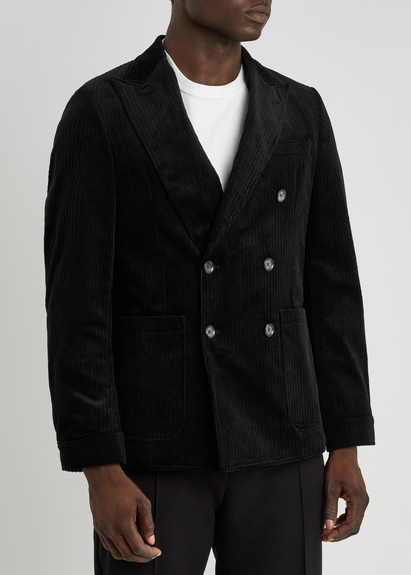 Oliver Spencer Oliver Spencer Double-breasted Corduroy Blazer outlook