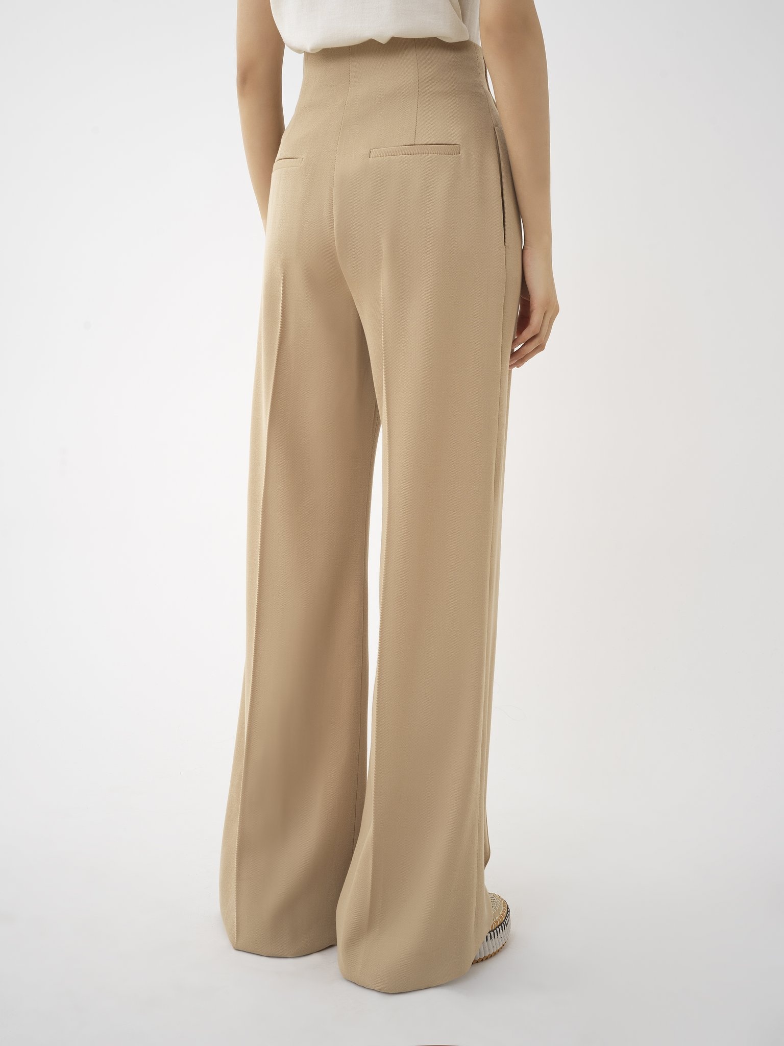 HIGH-RISE TAILORED PANTS - 5