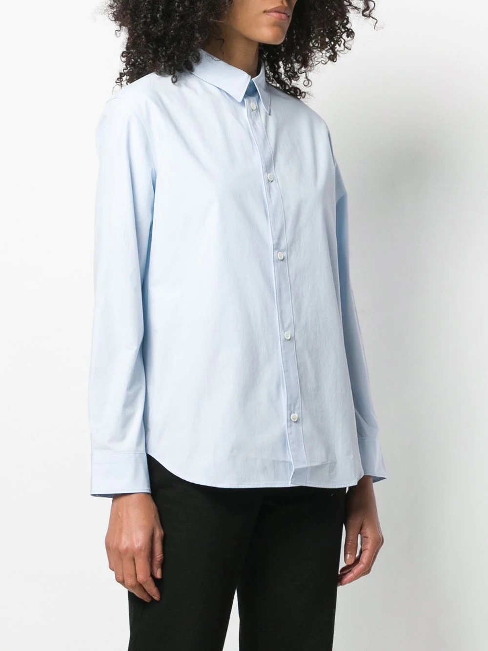 long-sleeve fitted shirt - 3